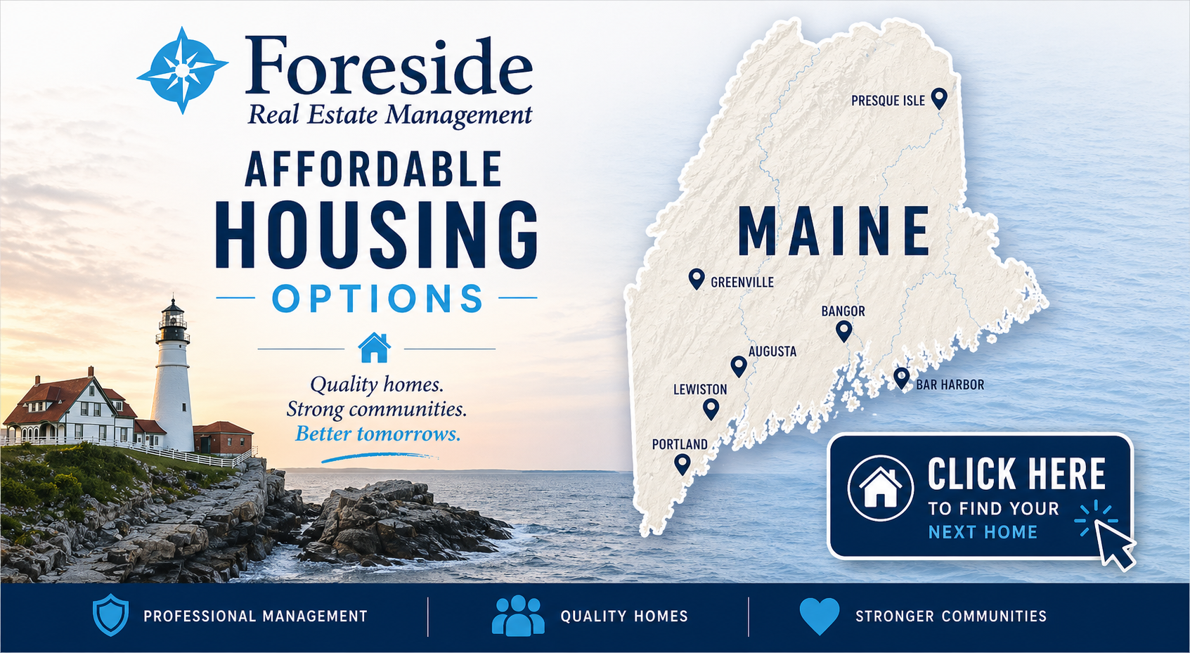 Affordable Housing Map of Maine